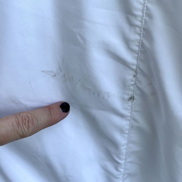 PGA Tour White & Yellow Quarter-Zip Windbreaker Jacket – Men’s XXL - Picture 9 of 14